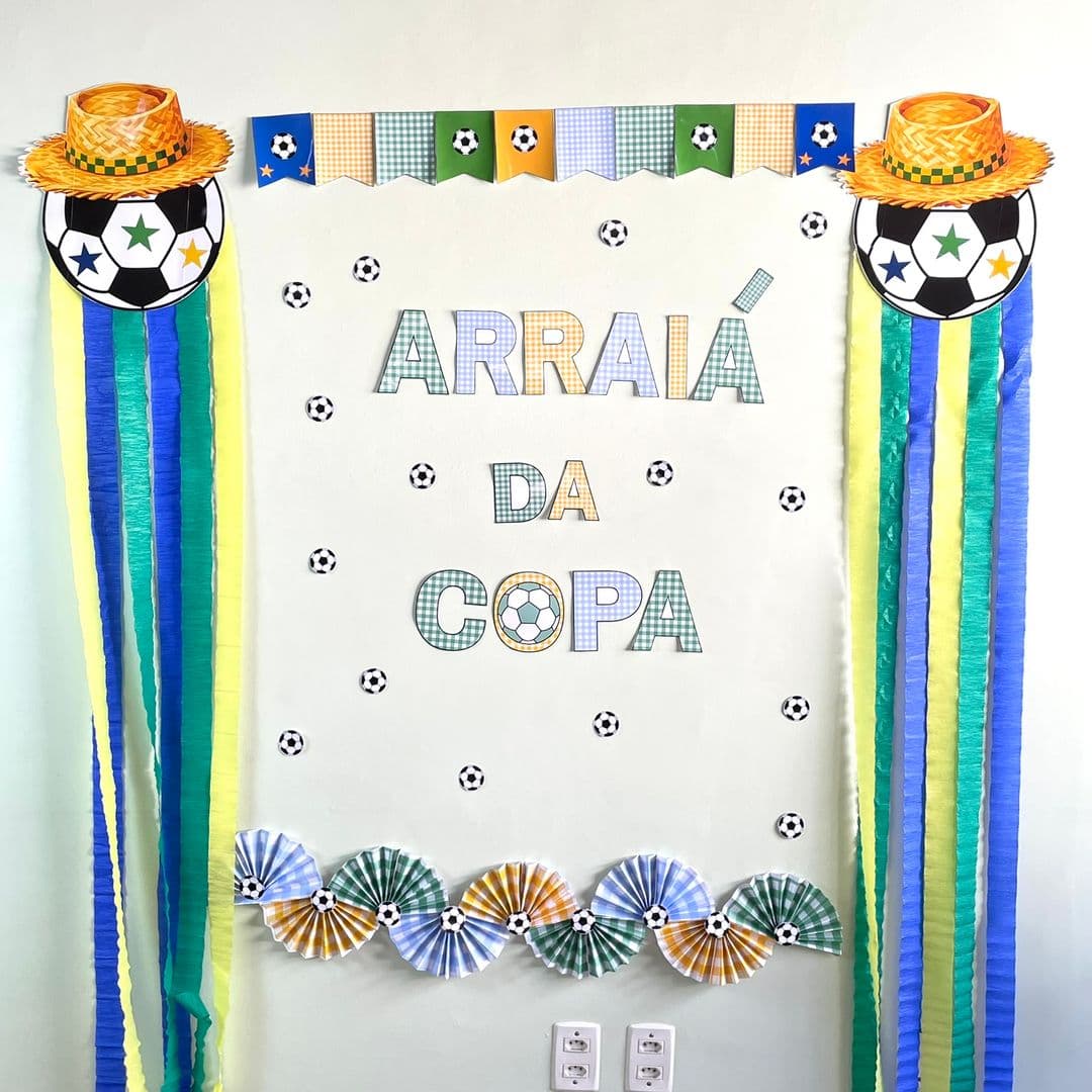 Imagem arraiá na copa