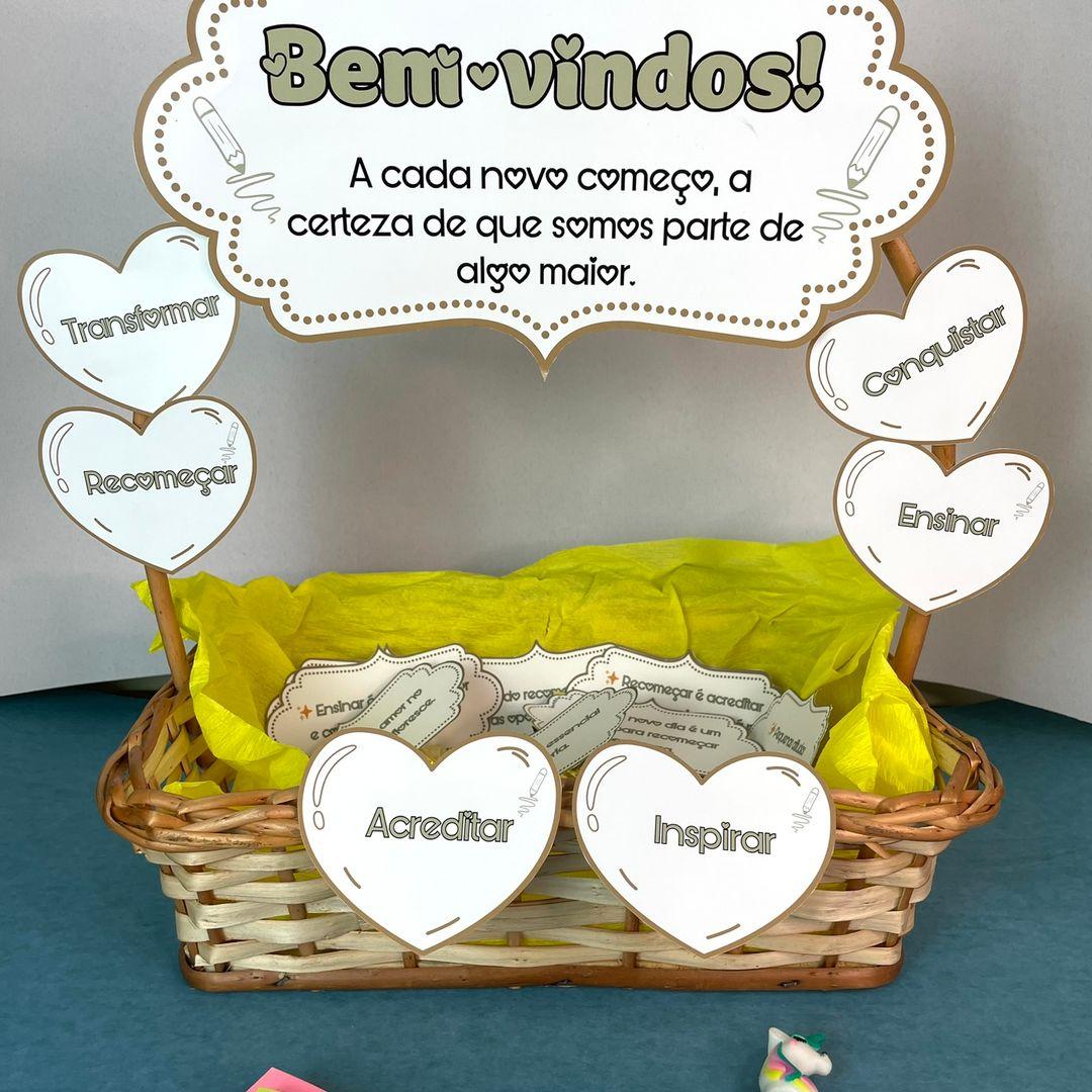 Imagem cesta de acolhida