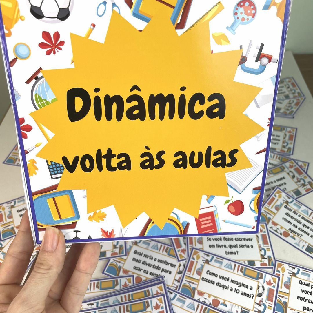 Dinâmica volta às aulas