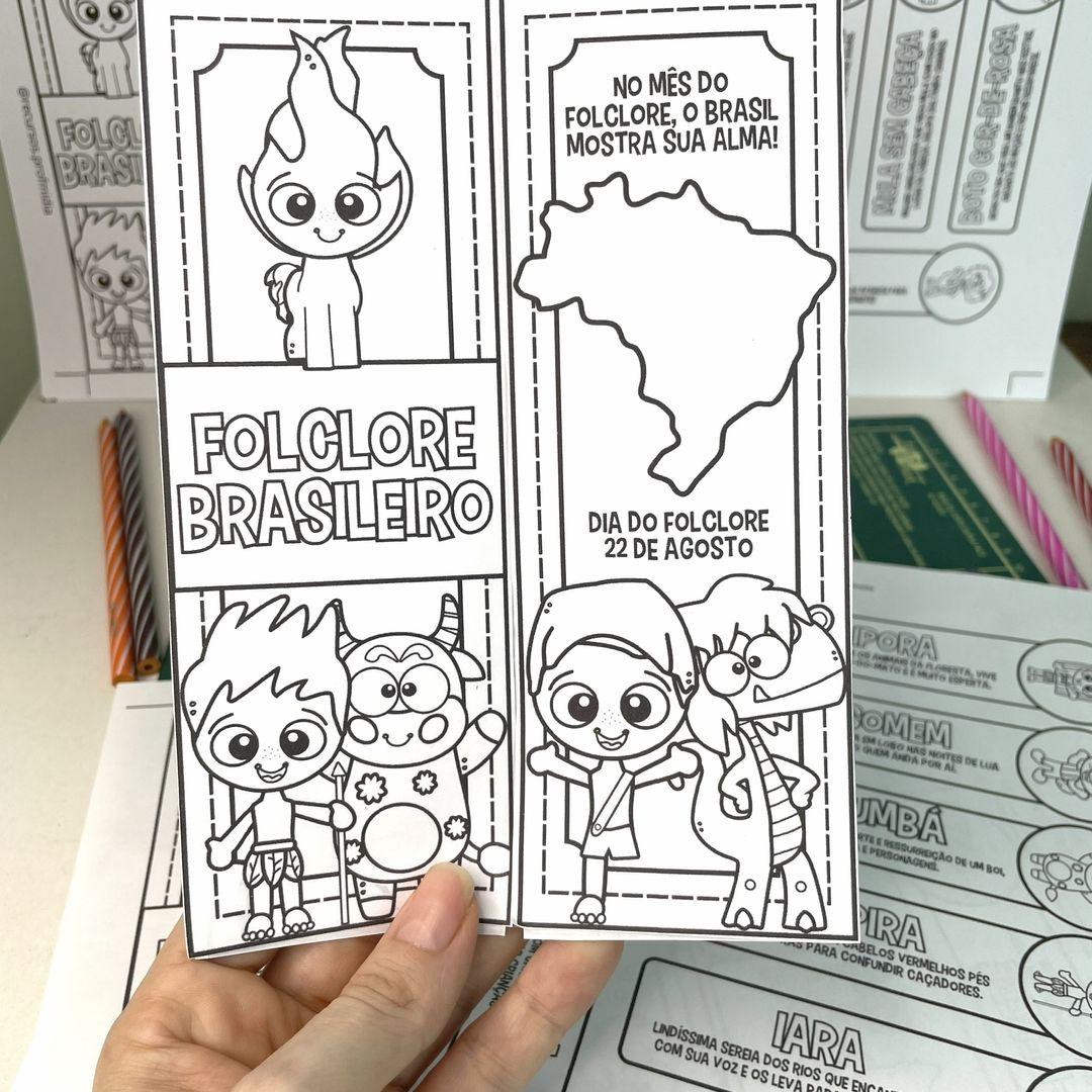 Imagem lapbook do folcore