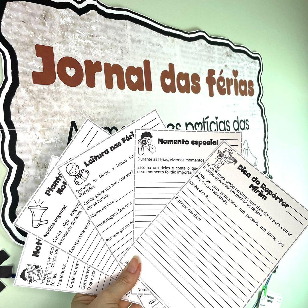 Imagem jornal das férias