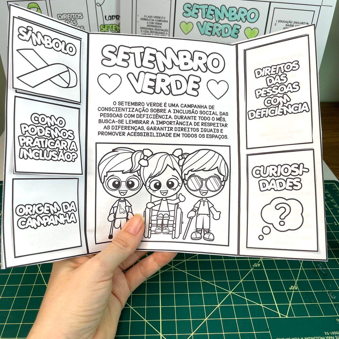 Imagem lapbook setembro verde