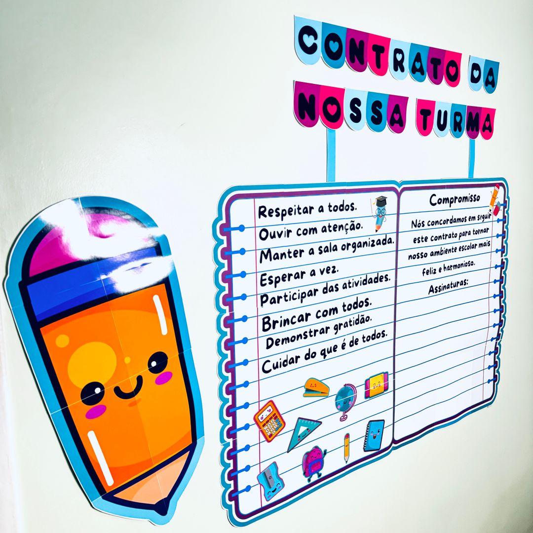 Imagem painel contrato da turma - principal