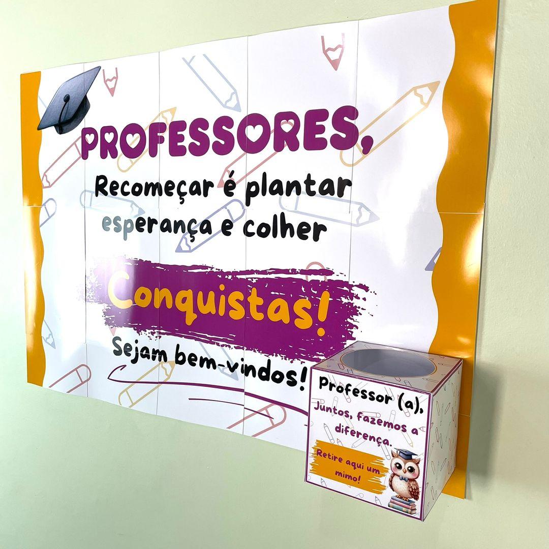 Imagem retorno dos professores 2025