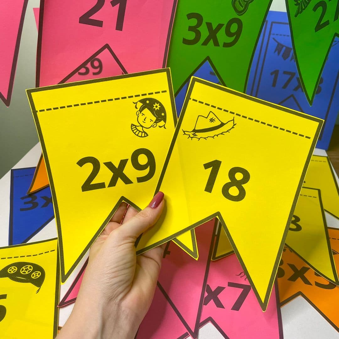 Imagem revisando a tabuada de multiplicação - principal